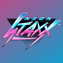 Neonowe Logo Gry Staxx