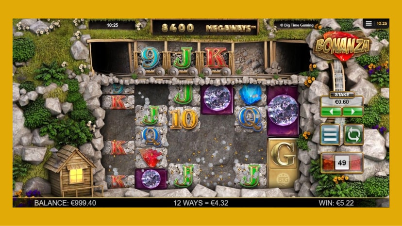 Gameplay dla Bonanza