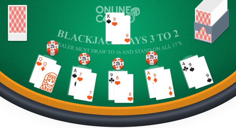 Stół do blackjacka OCCA