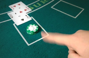 blackjack hit