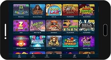 Zrzut ekranu CasinoLand na urządzeniu z systemem Android