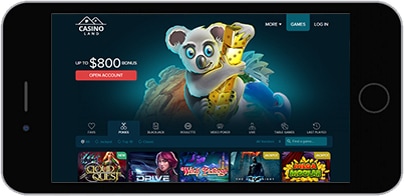 Zrzut ekranu CasinoLand na urządzeniu iPhone