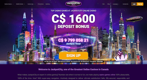 Zrzut ekranu Jackpot City