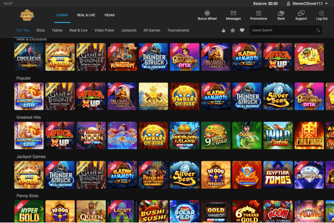 Mummys gold Casino gameplay