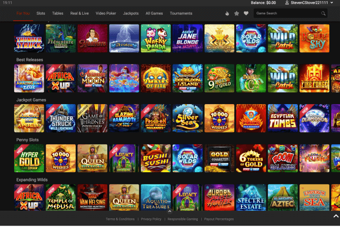 royal vegas gameplay