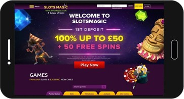 Slots Magic screenshot na urządzeniu z Androidem