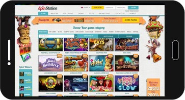 Spin Station zrzut ekranu na urządzeniu z systemem Android