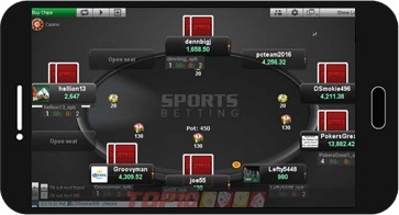 SportsBetting.ag zrzut ekranu na urządzeniu z systemem Android